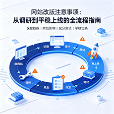 朝阳建站-网站改版注意事项：从调研到平稳上线的全流程指南