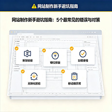朝阳建站-网站制作新手避坑指南：5个最常见的错误与对策