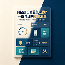 朝阳建站-网站建设预算怎么做？一份详细的费用清单
