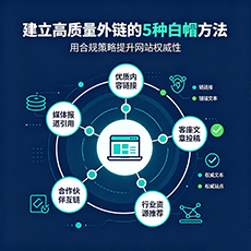 朝阳建站-建立高质量外链的5种白帽方法